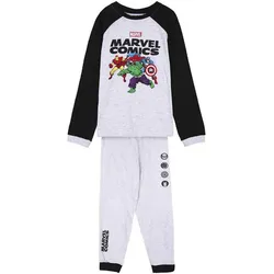 Kinderpyjama Marvel Grau – Komfortable Superhelden-Träume - 152