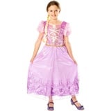 Disney Mädchen Kostüm Kleid Rapunzel Violett 116