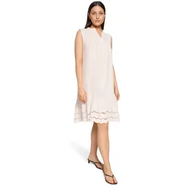 Cartoon Druckkleid Kurz Beige 38
