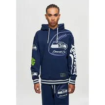 Recovered Kapuzensweatshirt NFL Seahawks Emerald City für alle Seattle Seahawks-Fans blau M