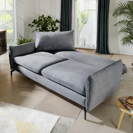 Novel Z2 Schlafsofa Midori, Grau , Textil , Füllung: Schaumstoff 224x89x105 cm Stoffauswahl Kinder- , B/H/T ca. 224,00x89,00x105,00