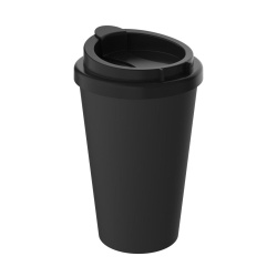 Bio Kaffeebecher Mehrwegbecher PremiumPlus, 0,35 Liter 11063040-00000 , 1 Stück, Farbe: schiefer