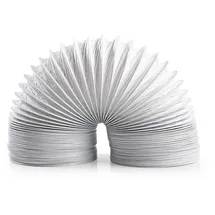 Nedis Abluftschlauch PVC 100 mm 6,00 m Weiß