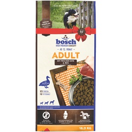Bosch Tiernahrung HPC Adult mit Ente & Reis 2 x 15 kg