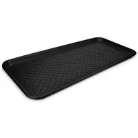 Navaris Schuhabtropfschale Schuhmatte Ablage - Schuhablage 76x38x3cm mit erhöhtem