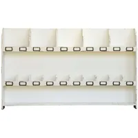 Chic Antique 40032219 Regal Regalboden Wandverteiler Holz Cremefarben, Weiß