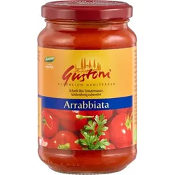 Gustoni Tomatensauce Arrabbiata bio