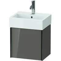 Duravit XViu Waschtisch-Unterschrank XV4231RB289 43,4x33,4x39,7cm, schwarz matt, rechts, flannel