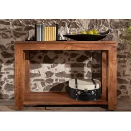 Massivmoebel24 Shaman Konsolentisch 115x40x76cm braun