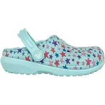 Crocs Classic Printed Lined Clog K 205815-4O9 22-23 - Ice Blue - 22-23