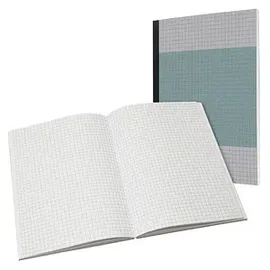 Sigel Notizbuch A5 kariert Blau