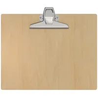 Maul Klemmbrett MAULtilia 2394670 DIN A4 quer braun Holzhartfaser
