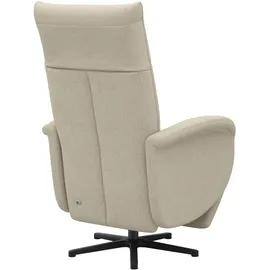 sit&more TV-Sessel Glendale Polyester 75 x 112 x 82 cm Beige mit Aufstehhilfe