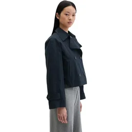 Marc O'Polo Relaxed fit, Trenchjacke aus Baumwolle, Marine, 42,