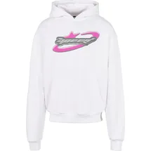 Upscale by Mister Tee Speed Logo Kapuzenpullover White L