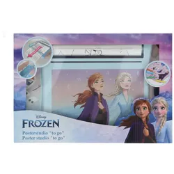 Disney Frozen Ausmalposter – 70 Poster mit Buntstiften und Stickern