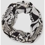 s.Oliver Loop-Schal aus Viskose mit floralem Muster - Einheitsgröße