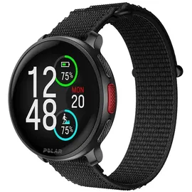 Polar Armband mit Klettverschluss, Schwarz S/M,