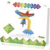 CreativaMente Creagami Origami 3D Papagei, 243 Teile