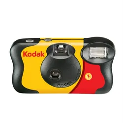 Kodak Fun Saver Blitzlichtkamera 27 ISO 800