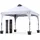 luxuskollektion Faltpavillon 3 x 3 m Weiß
