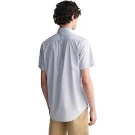 GANT Herren. Kurzarmhemd blau, M