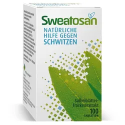 SWEATOSAN® pflanzliches Arzneimittel gegen starkes Schwitzen 100 St