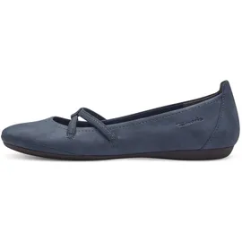 TAMARIS Woms Ballerina für Damen, blau, Größe 40 EU