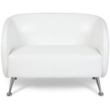 HJH Office Sofa ST. LUCIA Kunstleder 2-Sitzer