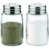 Tescoma Salz-und Pfefferstreuer glatt Classic, Glas, Silber