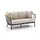 Apple Bee Condor Loungesofa 2-Sitzer schwarz