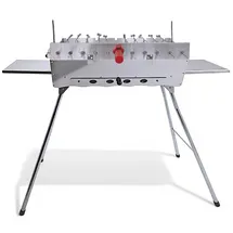 Grillpeter Mangal Edelstahl 2 mm Schaschlickgrill Set + 11 Spieße