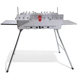 Grillpeter Mangal Edelstahl 2 mm Schaschlickgrill Set + 11 Spieße