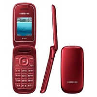 Samsung GT-E1272 Schwarz Blau Rot Weiß DualSim Klapphandy Werkshandy ohne Kamera