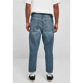 URBAN CLASSICS Cropped Tapered Jeans Blau 38