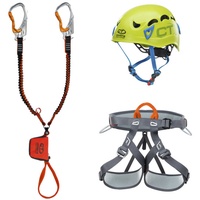 Climbing Technology VF Kit Premium G-Compact - Klettersteigset - Orange/Green