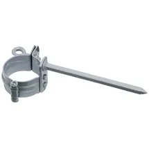 Inefa Rohrschelle DN 125 110 mm Stahl grau