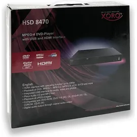 Xoro HSD 8470 DVD Player, schwarz