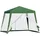 Outsunny Gartenpavillon 3 x 3 m inkl. 4 Seitenteile Grün