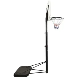 vidaXL Basketballständer Weiß 258-363 cm