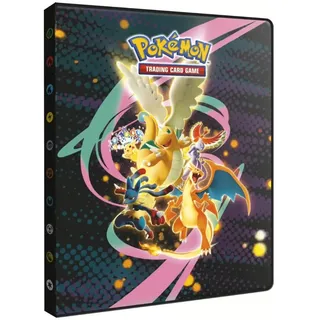 Pokémon Ascended Heroes – Erhabene Helden 9-Pocket Portfolio Sammelordner ME02.5 für Sammelkarten, Kartenmappe mit Schutzhüllen +Heartglobal Versandschutz