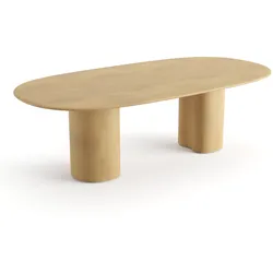 Arper Ghia Tisch, oval, eiche natur #7052