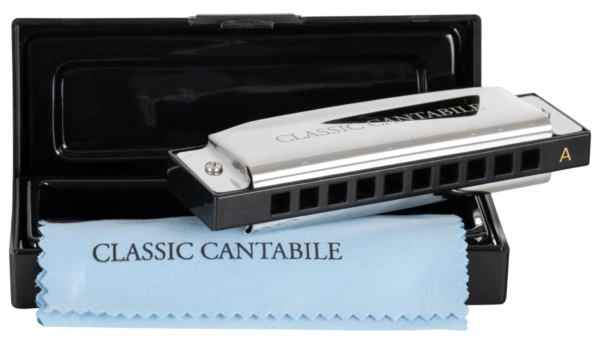 Classic Cantabile AHB-250 Alabama Blues Harmonica A-Dur