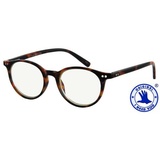 I NEED YOU BLUEBREAKER Panto, G28100, havanna, UV400, 40% bluelight Absorption, HMC, 0.00 dpt, braun