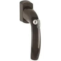 HOPPE Fenstergriff NY 0810S/US10 100Nm Alu.32-42mm F8707 Secustik®/VarioFit®
