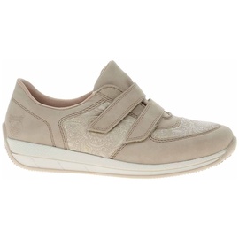 Rieker Damen N1168 Halbschuhe, beige, 40