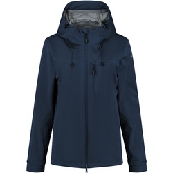 Blue Loop Damen Virga Shell Regenjacke - L - dress blue