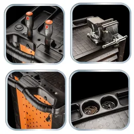 Neo Tools Werkstattwagen Stahl 126 tlg. mit Bestückung