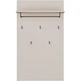 Forte Garderobenpaneel Forte Alice Springs 74 x 127 x 30 cm Beige