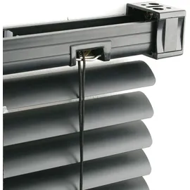 LIEDECO Kunststoff-Jalousie 80 x 220 cm schwarz